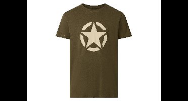 Heren T-shirt (Kaki, L)