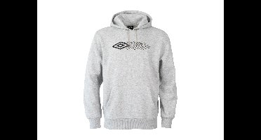 UMBRO Heren hoodie (Grijs, XL)