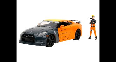 Jada Schaalmodel Naruto auto (Nissan GT-R uit 2009)