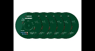 PARKSIDE Slijpschijven 180 mm (RVS slijpschijven 6 stuks)