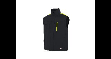 PARKSIDE PERFORMANCE Heren werkvest (Zwart/geel, XL)