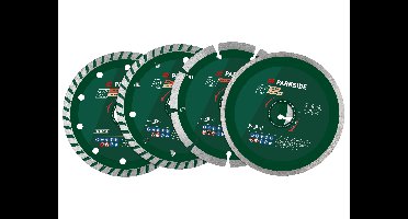 PARKSIDE Doorslijpschijven (Diamantslijpschijvenset)