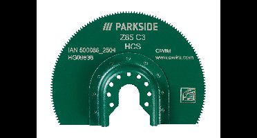 PARKSIDE Multitool accessoires (HCS segmentzaagblad Z85)