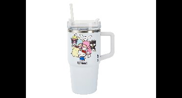 RVS drinkfles 590 ml (Hello Kitty)