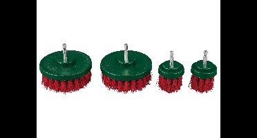 PARKSIDE Reinigings- of polijstopzetstukken (Borstels voor bekleding 4 stuks)