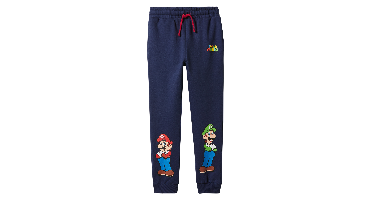 Kinder joggingbroek Super Mario (Marineblauw, 146/152)