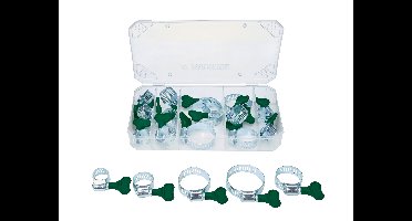 PARKSIDE IJzerwarenassortiment (Assortiment slangklemmen 19-delig)