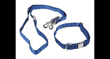 zoofari Hondenhalsband (M, Blauw)