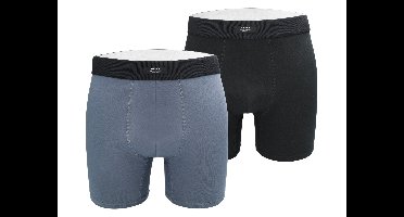MEXX Set van 2 heren boxers (Marineblauw/blauw, XXL)