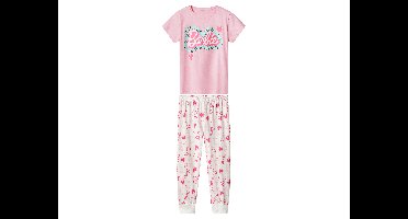 Kinder pyjama (Barbie/roze/wit, 98/104)