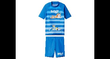 Kinder UV-zwemset 2-delig UV50+ (Bluey, 98/104)