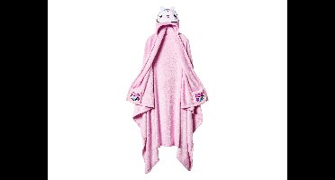 Draagbare deken 152 x 127 cm (Lichtroze)