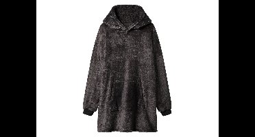 Oversized hoodie (Antraciet, L/XL)