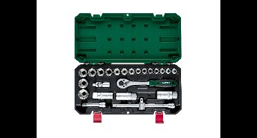 PARKSIDE Dopsleutelset 24-delig - 3/8"