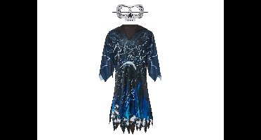 Kinder carnavalskleding (Magere Hein, 110/116 (4-6 jaar))