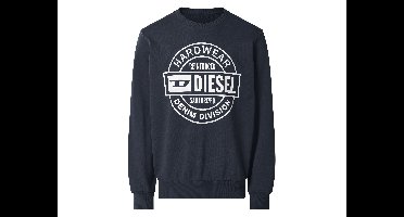 DIESEL Heren sweater (Marineblauw, M)