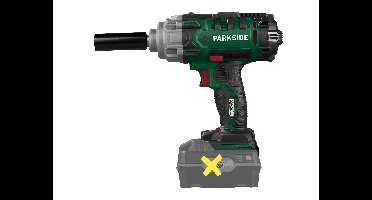 PARKSIDE Accu-slagmoersleutel 20 V zonder accu en oplader