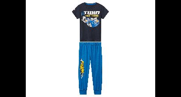 Kinder pyjama (Hot Wheels/marineblauw, 122/128)