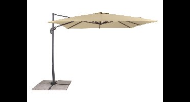 Schneider Zweefparasol Valencia Grande 280 x 280 cm (Naturel)