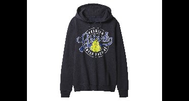 Heren kersthoodie The Grinch (Marineblauw, S)