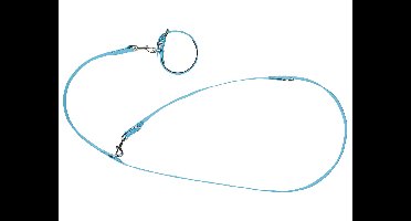 zoofari Hondenhalsband en -lijn (S)