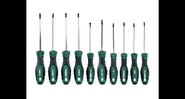 PARKSIDE Schroevendraaierset - magnetisch met antislip (Schroevendraaierset 10-delig)