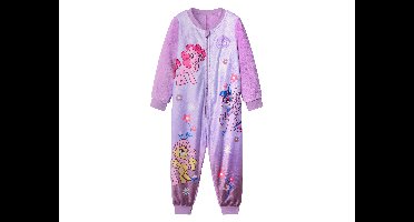 Pluche kinder onesie (Lila, 110/116)