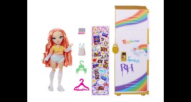 RAINBOW HIGH Speelset met pop en kluisje