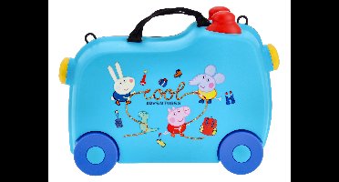 Kinder koffer Peppa Pig (Blauw)