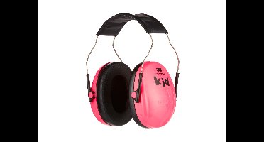 3M Peltor Kid gehoorbescherming voor kinderen (Neonroze)
