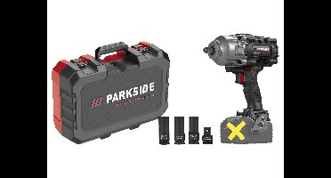 PARKSIDE PERFORMANCE Accu-slagmoersleutel 1/2" 20 V zonder accu en lader