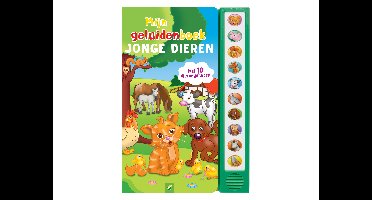 Kinder geluidenboek (Jonge dieren)