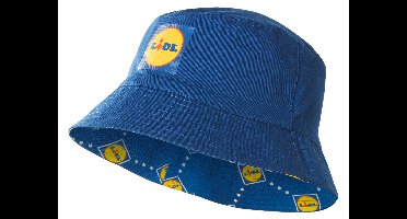 Lidl bucket hat (Blauw, S/M)