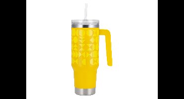 Lidl RVS thermosbeker (Geel)