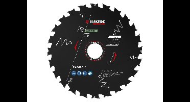 PARKSIDE PERFORMANCE Cirkelzaagblad 190 mm (hout 24 tanden)