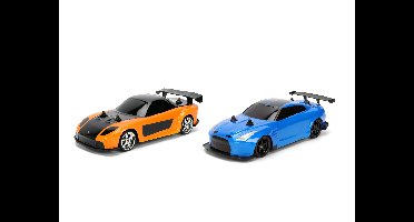 Jada Bestuurbare auto's Fast & Furious Drift Twin Pack 1:24