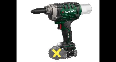 PARKSIDE Accu-popnagelpistool 20 V zonder accu en lader