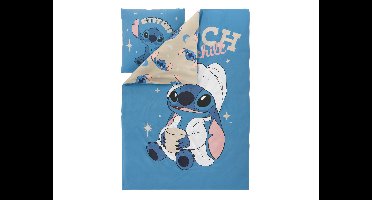 Kinder dekbedovertrek 140 x 200 cm - Disney (Blauw)