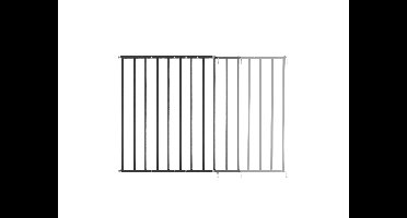 Badabulle Veiligheidshekje Safe & Protect XL (zwart)