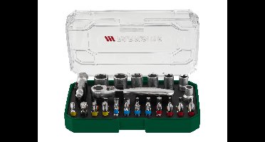 PARKSIDE Ratel-bitset, bitset of bit- en dopsleutelset (Ratel-bitset)