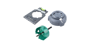 Wolfcraft Installatieset voor hollewanddozen