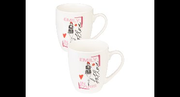 Kommen, mokken of borden Emily in Paris (Mokken)