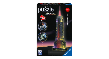 Ravensburger 3D-puzzel night edition (Empire State)