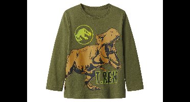 Kinder longsleeve (Groen, 98/104)