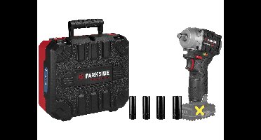 PARKSIDE PERFORMANCE Accu-slagmoersleutel 1/2" 12 V zonder accu en lader