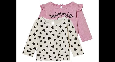 2 baby T-shirts (Minnie Mouse, 62/68)
