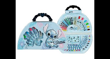 UNDERCOVER Tekenkoffer, 51-delig (Stitch)