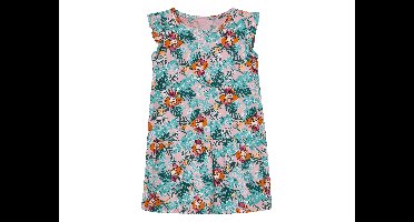 Kinderjurk (roze/groen, 98/104)