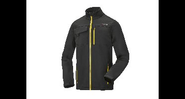 PARKSIDE Heren softshell jas (Zwart/geel, L)