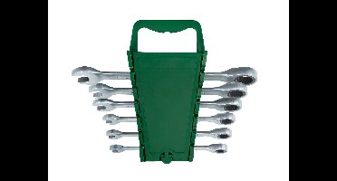 PARKSIDE Steek- en ratelringsleutelset (Recht 6-delig)